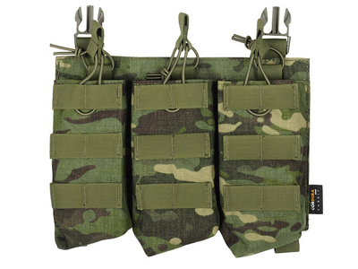 Панель 8Fields Premium Buckle Up Triple AK47/AKM Mag Pouch Multicam Tropic