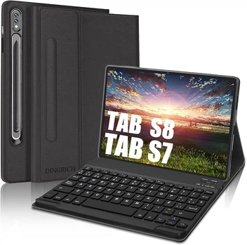 Чехол-клавиатура 11" D DINGRICH для Samsung Galaxy Tab S8/S7 Black Б/В g2