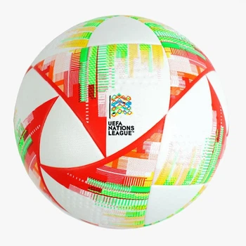 Футбольний м'яч для вулиці №5 UEFA Nations League червоно-білий (FB-64617)
