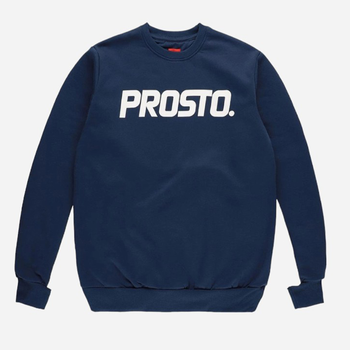 Bluza bez kaptura męska Prosto KLASYK Crewneck Classic XXII M Granatowa (5906742998528)