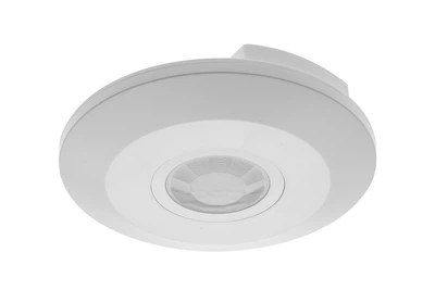 Датчик движения CR-3 MINI, макс. 2000 Вт, угол обнаружения 360°, диапазон 6 м ± 2.2- 4 м, IP20, белый - CR-CR3M00-00