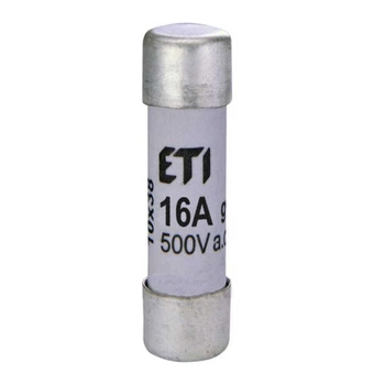 Предохранитель плавкий ЭТИ CH 10х38 gG 16А 500B ( 2620009 )