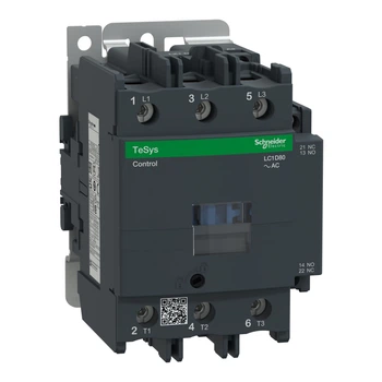 Контактор Schneider Electric TeSys D 3Р 80A 3НО+1НЗ 220В 50Гц LC1D80M7