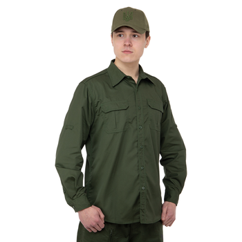 Сорочка тактична Military Rangers Ultra розмір 2XL (хлопок, поліестер, Оливкова)