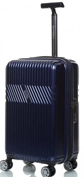 Маленький чемодан на колесах их поликарбоната 42L Sumdex SWRH-720NV синий