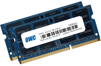 Оперативна пам'ять OWC SO-DIMM DDR3-1600 16384MB PC3-12800 (Kit of 2x8192) Mac (794504762624)