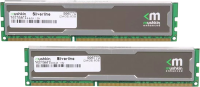 Pamięć RAM Mushkin DDR3-1333 8192MB PC3-10600 (Kit of 2x4096) Silverline (B004G83JPU)