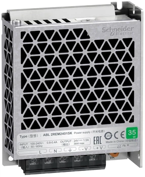 Блок питания Schneider Electric ABL2 24V DC 35 Вт 1.5А (ABL2REM24015K)
