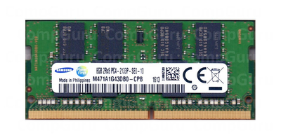 Оперативна пам'ять для ноутбука Samsung DDR4 8GB 2133MHz SO-DIMM 2Rx8 PC4-2133P БВ (M471A1G43DB0-CPB)