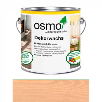 Цветное масло Osmo Dekorwachs Transparent 3102 бук дымчатый прозрачное