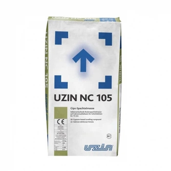 Шпаклевка гипсовая Uzin NC 105 15 мм 25 кг.