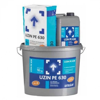 Грунт Uzin PE 630 2К дисперсионно-цементный заполняющий 16 кг.