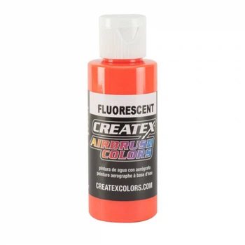 Краска для аэрографии флуоресцентная Оранжевая Createx Airbrush Colors Fluorescent Orange 5409