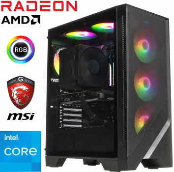 Игровой Компьютер MSI - Intel Core i9-14900KF / Radeon RX 6800 16ГБ / 32ГБ DDR5 / SSD 2TБ M.2 PCIe 4.0 + Wi-Fi 6.0