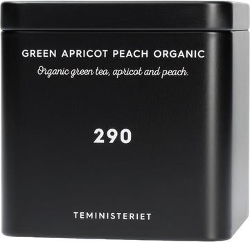 Зелений чай Teministeriet Collection 290 Green Apricot Peach Organic 100 г (7340023001077)