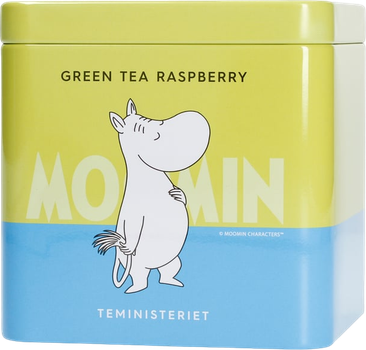 Зелений чай Teministeriet Moomin Raspberry 100 г (7340023001633)