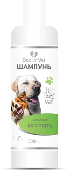 Шампунь Doctor Vet з алое вера для собак усіх порід 500 мл (4820276192621)