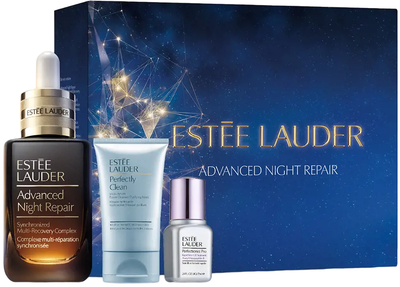 Zestaw do pielęgnacji twarzy Estee Lauder Advanced Night Repair Serum rewitalizujące na noc 50 ml + Pianka oczyszczająca 30 ml + Serum przeciw wypryskom 7 ml (0887167664043)