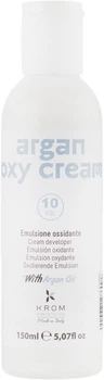 Окислительная эмульсия с маслом арганы Krom Argan Oxy Cream 10 Vol 150 мл