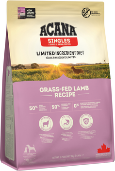 Сухой гипоаллергенный корм для собак всех пород ACANA Grass-Fed Lamb 2 кг (a57020)