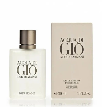 Туалетная вода для мужчин Giorgio Armani Acqua di Gio Pour Homme 30 мл