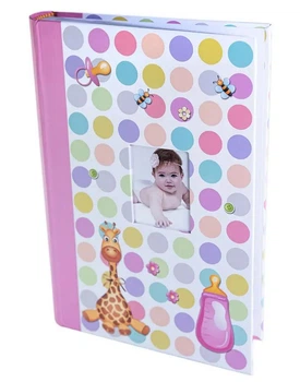 Альбом детский на 300 фото 10х15 см Giraffe Girl