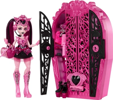 Кукла Monster High Skulltimate Secrets Draculaura (Monster Mysteries) - Монстр Хай Дракулаура Поп-звезды 4 с аксессуарами (HXH84)