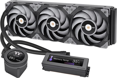 Система рідинного охолодження Thermaltake Floe RC Ultra 360 CPU & Memory AIO Liquid Cooler Black (4713227528023)