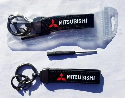 Автомобильный брелок для ключей Mitsubishi 1 шт Черный