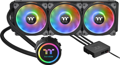 Chłodzenie wodne Thermaltake Floe DX RGB 360 TT Premium Edition Black (4713227520669)