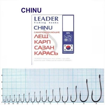 Гачок Leader Chinu BN № 11 (3 hooks)