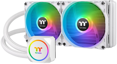 Система жидкостного охлаждения Thermaltake TH240 ARGB Sync All-In-One Liquid Cooler White (4713227526579)