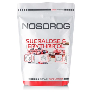 Заменитель питания Sucralose & Erythritol, 300 грамм Nosorog 000297424