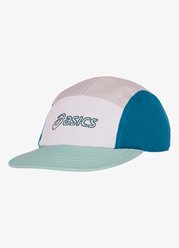 Беговая кепка ASICS 5 Panel Cap 3013B004-300 Rich Teal/Dark Jade/Feather Grey O/S