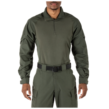 Рубашка тактическая под бронежилет 5.11 Tactical Rapid Assault Shirt XS TDU Green