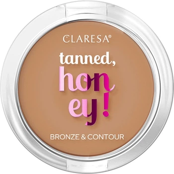 Бронзатор для контурування обличчя Claresa Tanned Honey! тон 11.5 Perfect 10 г (5903819811124)