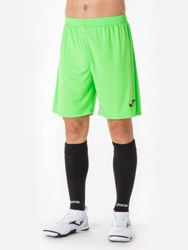 Детские шорты на резинке для мальчика Joma Nobel 100053.020 153-154 см (XS) Салатовые (9997918344054)