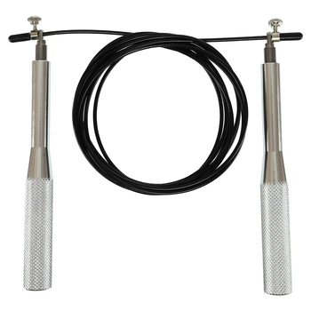 Скакалка скоростная кроссфит с подшипником SP-Sport Speed Rope 132002 длина 3м Silver