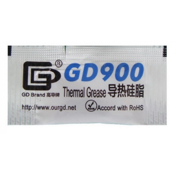 Термопаста GD 900 пакетик 0,5г 4.8 Вт/м*K, серая