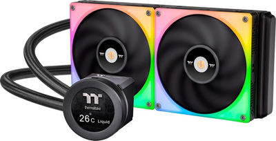 Chłodzenie wodne Thermaltake Toughliquid Ultra 280 RGB All-In-One Liquid Cooler Black (4713227536950)