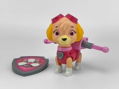 Игровой набор Фигурка Щенячий Патруль щенок Скай (Рюкзак Открывается) со значком Укр. 9958-3