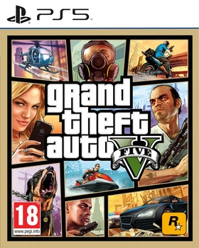 Игра GTA 5 PS5 (русские субтитры)