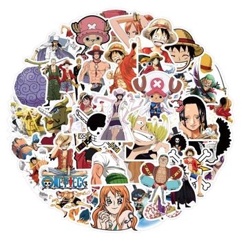 Набор виниловых наклеек стикеров LTC Стикерпак One Piece 50 шт. (ZY2846C)