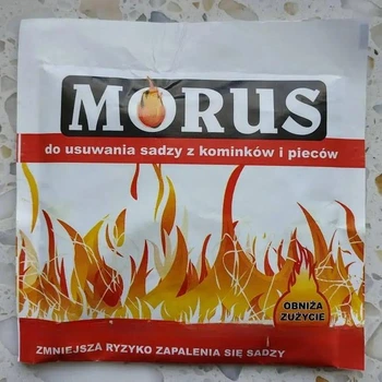 Порошок для удаления сажи и копоти из каминов и печей Bros Morus 50 г.