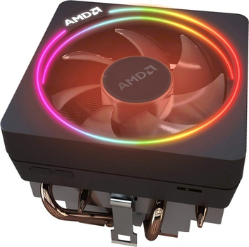 Процесорний кулер AMD Wraith Prism LED RGB (AMD AM, 4pin, 4 трубки, 92мм, 1600 об/хв) Б/В