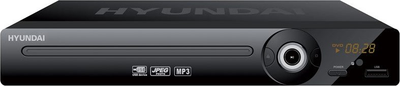 DVD програвач Hyundai DV-2-X 279 DU Чорний (HY-DV2X279DU)