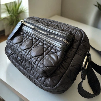 Сумка женская Betty Pretty из плащевки черная 902BLK