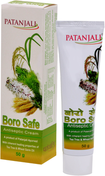 Упаковка антисептического крема Patanjali Ayurved Боро-Сейф 50 г х 2 шт (8904109450587_2)