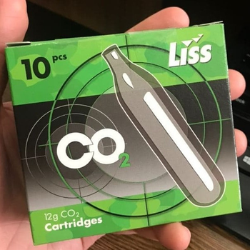 Балони CO2 12g Liss, 10 шт / уп