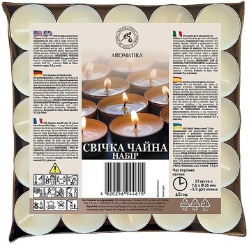 Набор чайных свечей - Ароматика Tea Lights Set 25шт (1195635-907683614-2)